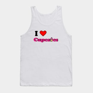 I love Cupcakes Tank Top